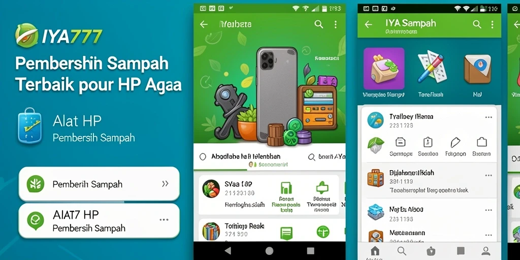 Antarmuka sederhana dan efisien dari IYA777 untuk membersihkan sampah.
