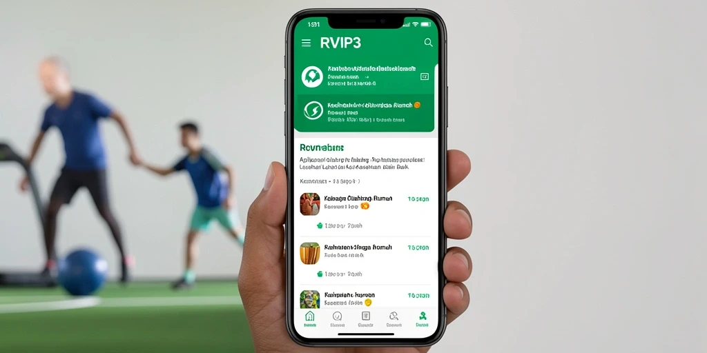 Tampilan antarmuka RVIP3 yang menarik dan mudah digunakan.