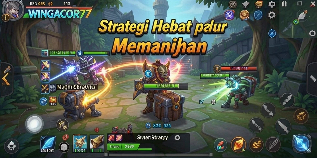Tampilan menarik dari interface strategis WINGACOR77.