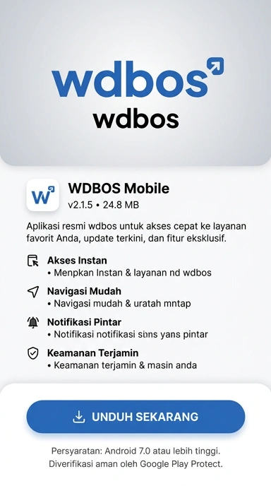 Panduan Unduh dan Instal wdbos untuk Android