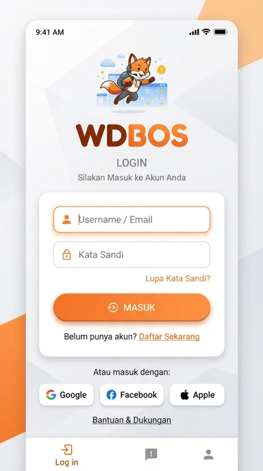 Masuk Akun wdbos untuk Pengguna Android